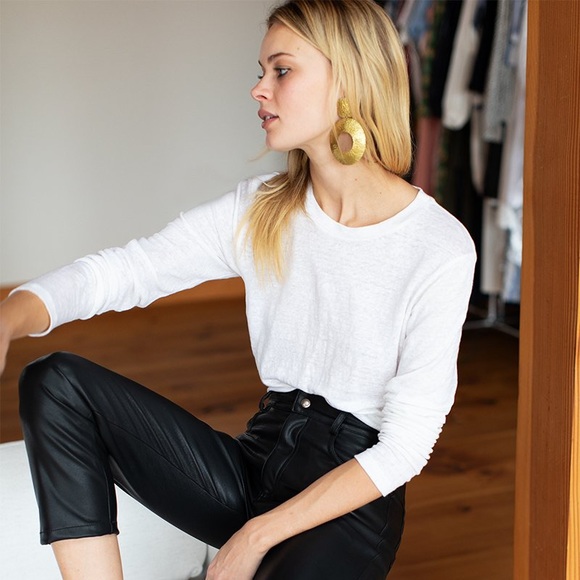 ✖️SOLD✖️ Emerson Fry Stella Vegan Leather Pant - Picture 4 of 6